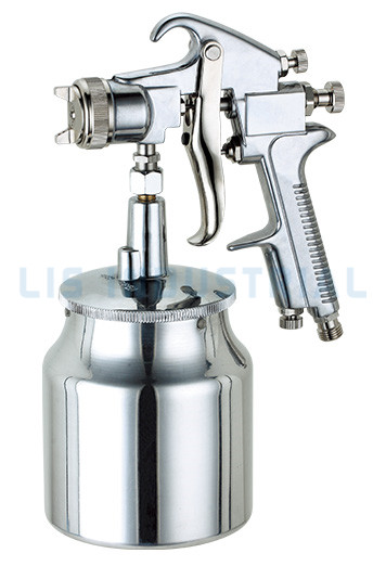 GX500S Pistol de pulverizare de mare capacitate cu cană din aluminiu de 750 ml